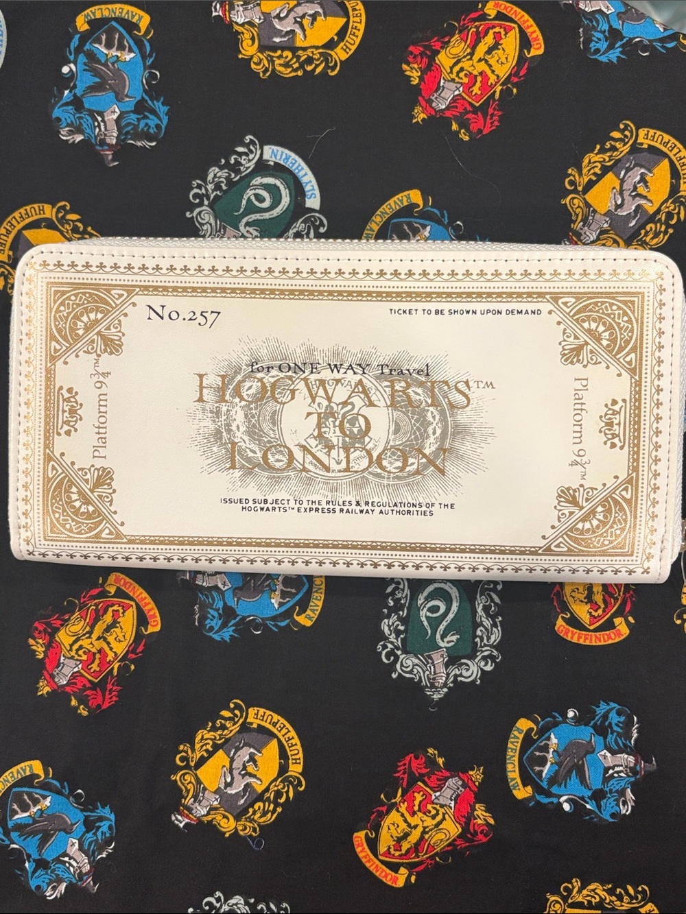 Universal Studios Wizarding World Of Harry Potter Wallet Hogwarts To London